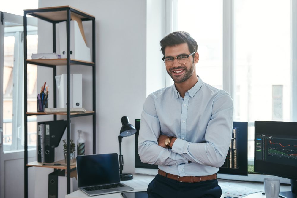 happy trader cheerful businessman in formal clothe aatbq9c.jpg